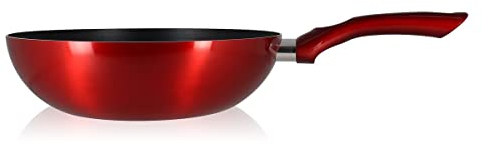 MENASTYL - Wok en aluminium 28cm - 6020581 - compatible tous feux dont induction