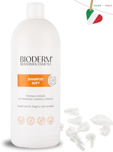BioDerm Soft Shampoo 1000 ml – sanft für empfindliche Kopfhaut und erschöpftes Haar – Anti-Schuppen – lindert Juckreiz und seborrhoische Dermatitis