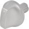 sparefixd Silver Hob Control Knob Switch to Fit Hotpoint Gas Hob C00279547