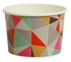 Sephra Polygon 8oz Ice Cream Cups – Pack of 50