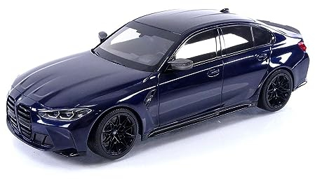 Minichamps 155020201 1:18 BMW M3-2020 Blau Sammlerstück Miniaturauto, Blau
