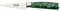 Rockingham Forge Sunrise Collection 3.5 Paring Knife, Stainless Steel with Resin Handles, Green