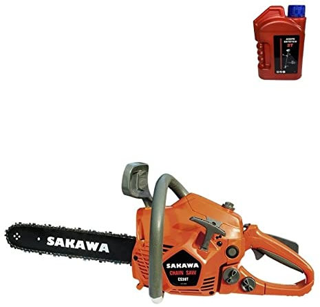 SAKAWA Motosierra Gasolina Ligera 38cc 14 + Aceite 2 Tiempos