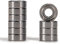 XiKe 10 Stück MR63ZZ Mini Kugellager 3x6x2.5mm｜Chromstahl｜Vorgeschmiert｜Doppelte Metalldichtung, MR63-2Z Rillenkugellager mit Abdeckungen