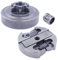 Gubeter 3/8 6T Frizione Pignone Tamburo Ago Cuscinetto Assy Kit, Per Cinese 2500 25Cc Motosega Parte, /