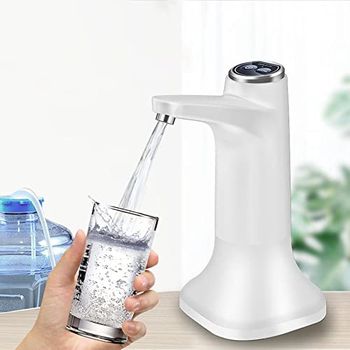 TTSAM Dispensador de agua USB para botellas de agua, dispensador de agua de escritorio, dispensador automático de bebidas cuantitativo de 6 niveles, bomba de agua eléctrica silenciosa (2 modos, 600
