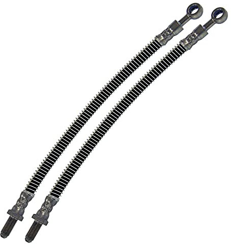 ATEC Germany 2x Bremsschlauch vorne Kompatibel mit SUZUKI SJ410, SAMURAI Geländewagen geschlossen (SJ_)