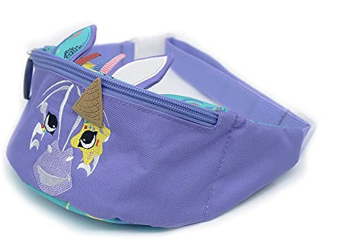 Les Déglingos Unisex Bauchtasche Kiprokos der Zebra Hüfttasche, violett