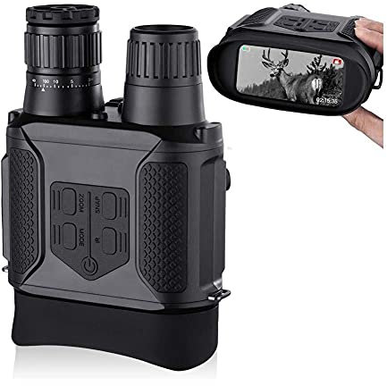 Binocular for Adults 7X HD Digital Zoom Widescreen 1300ft/400M Camera & Goggles Scope for Hunting Camping Exploring for Adult Bird Watching Outdoor H Monocular Telescope good
