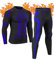 MEETWEE Herren Thermounterwäsche Set Herren Funktionswäsche Atmungsaktiv Skiunterwäsche Männer, Thermo Unterwäsche Thermounterhemd Thermounterhose Warme Winter
