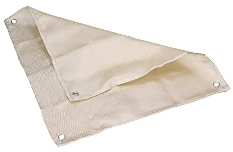 Couverture d'extinction d'incendie, fibre de verre facile à utiliser 550℃ Couverture ignifuge durable pour la sécurité