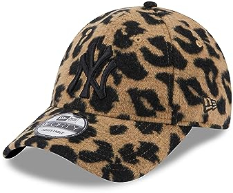 New Era Damen Cap verstellbar MLB New York Yankees Camouflage Leopard 9Forty Women Cap - One-Size