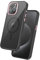 FLOLAB Surtect Tri-Fusion magnetische Schutzhülle für iPhone 15 Pro, schlankes Design, Magsafe-kompatibel, militärischer Rahmen, schwarze Rückplatte, rosa Champagner