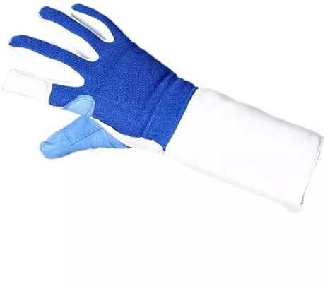 VIQUTRG Pro-Style-Fechthandschuh – Waschbarer Fechthandschuh mit Anti-Rutsch-Beschichtung, Innennähten, Fechthandschuhe für Florettdegen und Säbel (Color : Right Hand, Size : XXS)