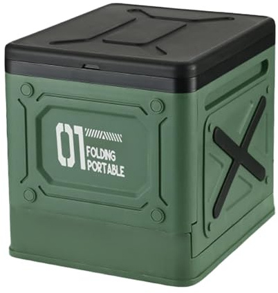 WC pliable portable, pot portable pour adultes – Toilette portable pliable | porte-pot de – Toilette portable légère pour camping, randonnée, pêche, bateau, autotransport