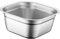 STOBAZA Stainless Steel Square Basin Deep Bowl Heavy Duty Vegetable Washing Bowl