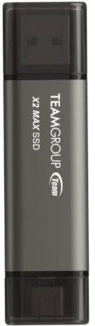 USB 2TB 1000/900 X2 MAX U3.2 bk TEM
