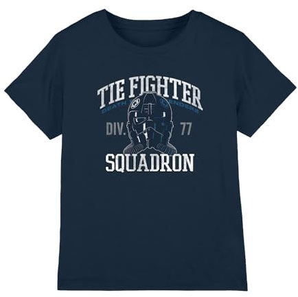 Star Wars Boy's Tie Fighter Squadron Unisex Kids T Shirt