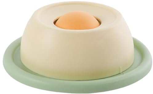 manhegari Licking Plate for Dogs | Rotating Round Interactive Slow Feeder - Fun Puzzle Food Bowl Anti Vomiting Cats Toy for Puppy & Cats