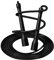 iMoebel Cuerda de saltar para fitness, 6 mm x 3 m, PVC, ajustable, ABS antideslizante, para niños, adultos, boxeo, adelgazar, crossfit, color negro