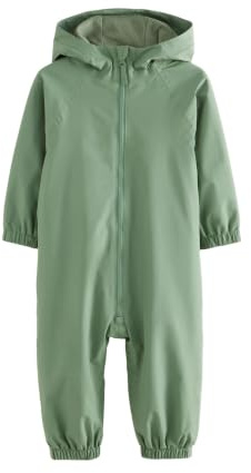 NEXT Ragazzo Tuta impermeabile con fodera in pile Verde kaki 4 Anni-5 Anni