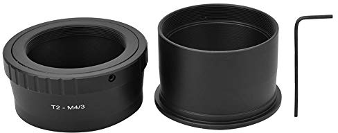 NinGYiYan T2-M42 M4/3 Adapter Ring, for Olympus, Micro Four Thirds Mount, Metal Construction, Anti-Reflective Inner Pattern, Precision Fit, Easy Installation, Telescope Eyepiece Ad