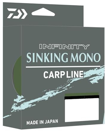 Daiwa Infinty Sinking Mono Mix 0.285mm - 1540m Olive Monofile Karpfenschnur