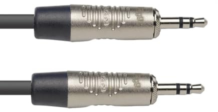 Stagg 25019320 NAC1MPSR 1 m N Series Mini Stereo Jack to Mini Stereo Jack