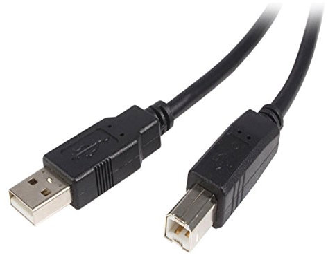 StarTech.com Cavo USB 2.0 per Stampante tipo A/B maschio, maschio, Cavo USB2.0 A-B 5m, M/M