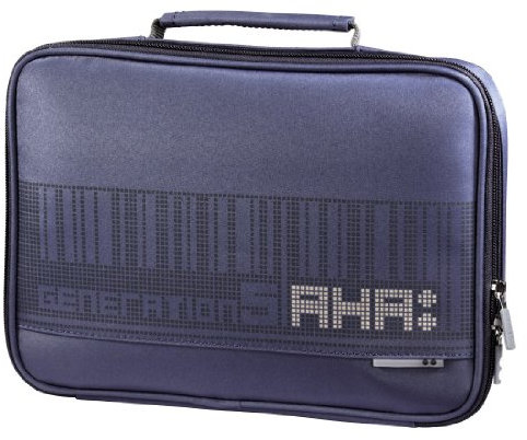 aha: Pixel - Funda para netbook, hasta 26 cm (10,2 Pulgadas), Color Azul