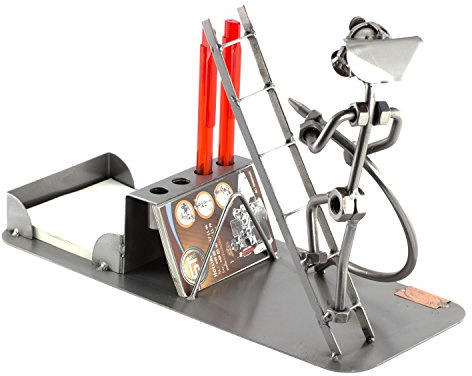 Steelman24 Schraubenmännchen Feuerwehrmann Schreibtisch Organizer