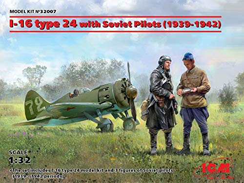 Modellbausatz I-16 Type 24 with Soviet Pilots(1939-42) Limited