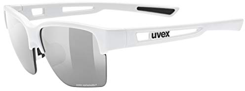 Uvex sportstyle 805 V - Sportbrille für Damen und Herren - selbsttönend - beschlagfrei - white/smoke - one size