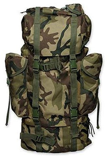 Kampfrucksack 65 Liter, Farbe: woodland