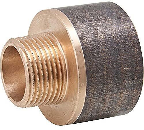 Rotguss – Gewindefitting Fitting Spitzmuffe 1/2“ x 3/4“