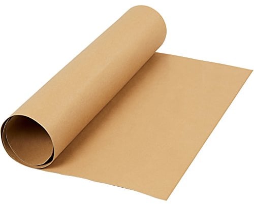 Kunstleder Papier, B: 50 cm, Stärke 0,55 mm, hellbraun, 1 m
