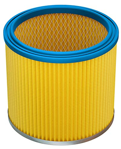 vhbw 1x Cartridge Filter compatible with Goblin FAM V10, FAM 7409 P Vacuum Cleaner - Blue Yellow