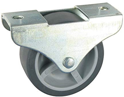 Rollentechnik Satz 4x weiche Bettkastenrolle Kastenrolle Rad Ø30 Platte 46x20