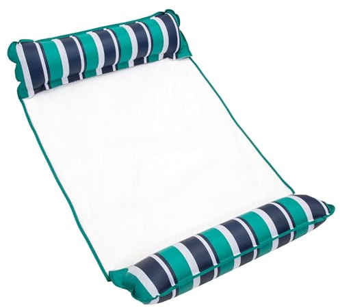 Aqua Original 4 en 1 Monterey Hamac de Piscine et hamac à Eau – Multi-usages, flotteurs de Piscine gonflables pour Adultes – Matériau PVC épais et antiadhésif breveté
