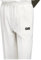 Gunn & Moore GM, Cricket Trousers, Athletic Fit Elasticated Waist 2 Pockets, Quick Drying & Enhanced Moisture Management, Off White with GM Logo, XS Boys - Waist 23-24 Unfinished Hem