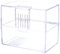 Herlitz 50022946 Karteikasten, Glasklar Transparent, 1 Stück, Leer, A8