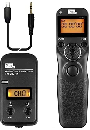 Kamera Fernauslöser Pixel Pro TW283-S2 Auslöser Kamera Timer Funkauslöser Kompatibel mit Sony a1 a9 a7 a7R a7S a6600 a6500 a6400 a6300 a6100 a6000 a5000 RX100II RX10 RX0 a68 ZV-1 HX99 HX400 QX1 DSLR