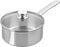 Tala Performance Stainless Steel Cookware 20cm Saucepan with Glass lid. Made in Portugal, with Guarantee, Suitable for All hob Types Including Induction (10A14339) Polished Mirror Shine Finish