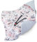 Einschlagdecke Babyschale Baby Decke 90x90 cm - Fußsack Blanket für Kinderwagen und Autositz Winter für Neugeborenen und Kleinkinder Einschlagsdecken für 3 und 5 Punkt Gurt Minky