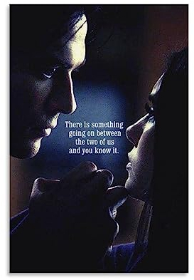 The Vampire Diaries Leinwandposter, Motiv: Elena Damon (4), dekoratives Gemälde, Leinwand, Wandposter und Kunstdruck, moderne Familienschlafzimmer-Dekoration, Poster, 20 x 30 cm