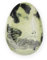 NKlaus Daumenstein Serpentin Chytha Natur Edelstein 5x3,5cm Heilstein Handschmeichler 14890