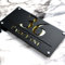 K SMART SIGN | LUXE H3 F32 | House Numbers Plaques House Numbers Door Laser Signs Number Name Personalised Plaques For Outside 3D Laser Cut acrylic Mirrored Marble (Matt Black & Gold Mirror)