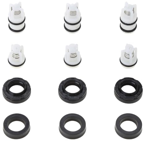 Clapets anti-retour d'huile pour nettoyeur de voiture haute pression, kit de pièces de réparation d'eau portatives, kit de nettoyage pour machine de nettoyage, réparation de laveuse