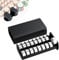 LR44-Batteriehalter, Knopfzellen-Batteriehülle für 36 x LR44/AG13/A76/357/SR44/SR1153/SG13/LR1154 Batterien, LR44-Knopfzellen-Batterie, passt in D-Batterieschacht und ausziehbares Design, 2 Stück