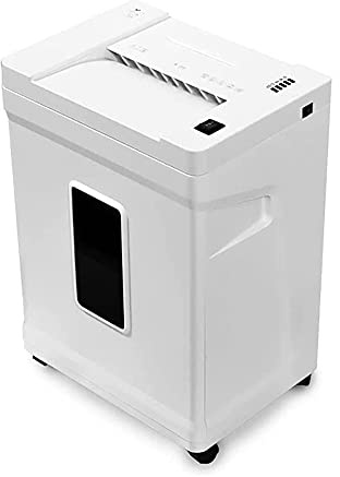 Level 4 high-Level Confidential Paper Shredder, Small Paper Shredder, can Shred CDs, Cards, Staples, White